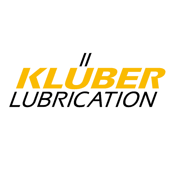 Black and yellow Kluber Lubrication logo