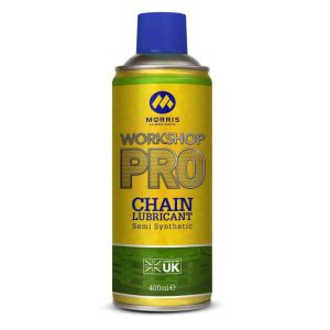 Morris Workshop Pro Semi-Synthetic Chain Lube – 12 x 400ml