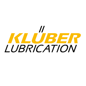 Black and yellow Kluber Lubrication logo