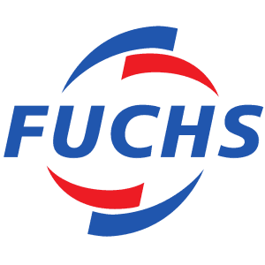 Red and blue branded Fuchs Logo