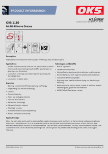 OKS 1110 1 OKS 1110 Product Information